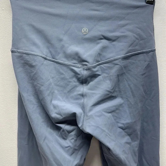 Lululemon Align Leggings Crop Legging Cropped 21" Pant Light Tempest Blue Size 4 - Picture 10 of 14